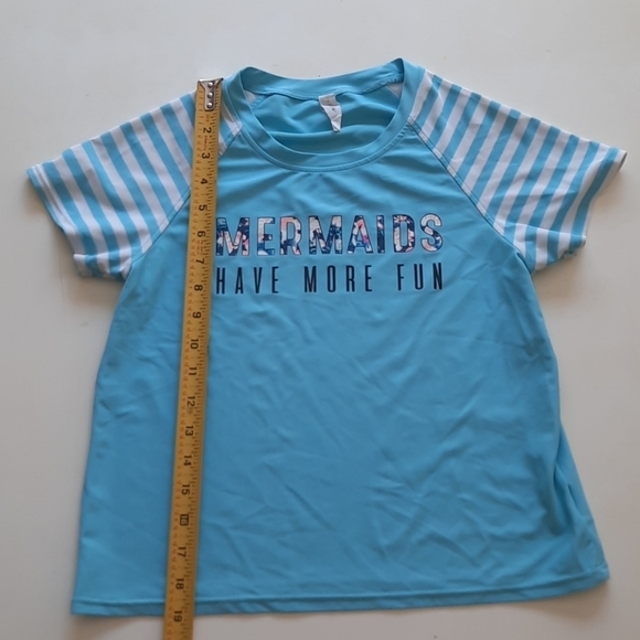 Ideology XL Mermaid short sleeve swim rashguard - Picture 7 of 8